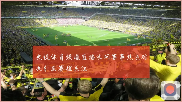 央视体育频道直播法网赛事焦点对决引发赛程关注